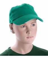 Kinder baseball petje grasgroen